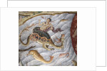 The Last Judgment. Detail: The sea gave up its dead, 1321-1322 by Anonymous