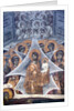 Christ with the soul of the Virgin at the Gates of Heaven, 1321-1322 by Anonymous