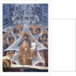 Christ with the soul of the Virgin at the Gates of Heaven, 1321-1322 by Anonymous