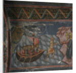 Jesus Walks on Water. Christ Rescuing Peter from Drowning, 14th century by Anonymous