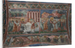 The Healing at Capernaum and other scenes from the Life of Christ, 14th century by Anonymous
