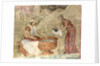 The washing of the child in the nativity scene, c. 1260-1270 by Anonymous