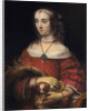 Portrait of a Lady with a Lap Dog, ca 1665 by Rembrandt van Rhijn