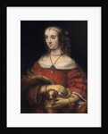 Portrait of a Lady with a Lap Dog, ca 1665 by Rembrandt van Rhijn