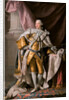 Portrait of the King George III of the United Kingdom in his Coronation Robes, ca 1770 by Ramsay