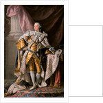 Portrait of the King George III of the United Kingdom in his Coronation Robes, ca 1770 by Ramsay