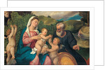 Rest on the Flight into Egypt, 1520s by Bonifacio Veronese