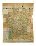 Buddhist map of the world, Early 18th cen by Anonymous master