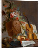 Still life with flowers and a violin, c. 1750 by Jean-Jacques Bachelier