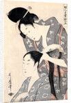 Hairdresser (Kamiyui), c. 1798 by Kitagawa Utamaro