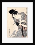 Hairdresser (Kamiyui), c. 1798 by Kitagawa Utamaro