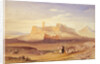 View of Athens with the Acropolis and the Odeon of Herodes Atticus, First quarter of 19th cen by William Purser