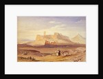 View of Athens with the Acropolis and the Odeon of Herodes Atticus, First quarter of 19th cen by William Purser
