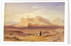 View of Athens with the Acropolis and the Odeon of Herodes Atticus, First quarter of 19th cen by William Purser