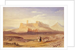 View of Athens with the Acropolis and the Odeon of Herodes Atticus, First quarter of 19th cen by William Purser