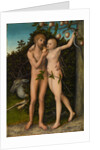 The Fall of Man, after 1537 by Lucas Cranach the Elder