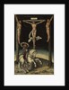 The centurion Longinus among the crosses of Christ and the two thieves, 1539 by Lucas Cranach the Elder