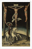 The centurion Longinus among the crosses of Christ and the two thieves, 1539 by Lucas Cranach the Elder