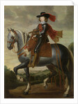Equestrian portrait of Cardinal-Infante Ferdinand of Austria, First third of 17th cen by Caspar de Crayer