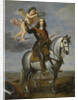 Equestrian portrait of Archduke Leopold Wilhelm of Austria, First Half of 17th cen by Jan van den Hoecke