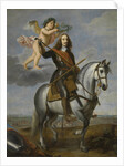 Equestrian portrait of Archduke Leopold Wilhelm of Austria, First Half of 17th cen by Jan van den Hoecke
