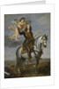 Equestrian portrait of Archduke Leopold Wilhelm of Austria, First Half of 17th cen by Jan van den Hoecke