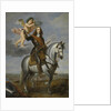 Equestrian portrait of Archduke Leopold Wilhelm of Austria, First Half of 17th cen by Jan van den Hoecke
