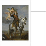 Equestrian portrait of Archduke Leopold Wilhelm of Austria, First Half of 17th cen by Jan van den Hoecke