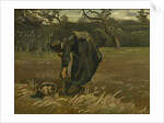 Peasant woman, harvesting potatoes, 1885 by Vincent van Gogh