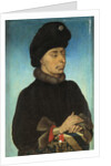 Portrait of John the Fearless, Duke of Burgundy, Mid of the 15th cen by Netherlandish master