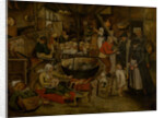 Visit to the Peasants, First third of 17th cen by Pieter Brueghel the Younger