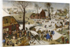 The Census at Bethlehem (The Numbering at Bethlehem), First third of 17th cen by Pieter Brueghel the Younger