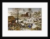 The Census at Bethlehem (The Numbering at Bethlehem), First third of 17th cen by Pieter Brueghel the Younger