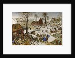 The Census at Bethlehem (The Numbering at Bethlehem), First third of 17th cen by Pieter Brueghel the Younger