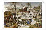 The Census at Bethlehem (The Numbering at Bethlehem), First third of 17th cen by Pieter Brueghel the Younger