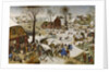 The Census at Bethlehem (The Numbering at Bethlehem), First third of 17th cen by Pieter Brueghel the Younger