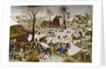 The Census at Bethlehem (The Numbering at Bethlehem), First third of 17th cen by Pieter Brueghel the Younger