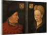 Portraits of of John The Fearless and Margaret of Bavaria, 16th century by Netherlandish master