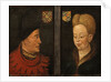 Portraits of of John The Fearless and Margaret of Bavaria, 16th century by Netherlandish master