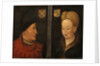 Portraits of of John The Fearless and Margaret of Bavaria, 16th century by Netherlandish master