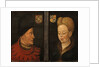Portraits of of John The Fearless and Margaret of Bavaria, 16th century by Netherlandish master