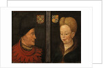 Portraits of of John The Fearless and Margaret of Bavaria, 16th century by Netherlandish master