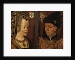 Portraits of Philip the Good and Isabella of Portugal, 16th century by Netherlandish master