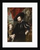 Portrait of Peter Paul Rubens with his son Albert, Mid of 17th cen by Peter Paul Rubens