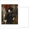Portrait of Peter Paul Rubens with his son Albert, Mid of 17th cen by Peter Paul Rubens