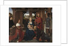 Central panel of the Triptych of Jan Floreins, 1479 by Hans Memling