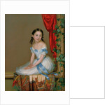 Girl with a cashmere scarf (Portrait of Princess Abamelek-Lazareva), after 1839 by Robert Schwede