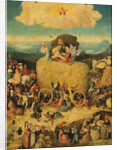The Haywain (Triptych) Central panel, c. 1516 by Hieronymus Bosch