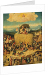 The Haywain (Triptych) Central panel, c. 1516 by Hieronymus Bosch