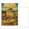 The Haywain (Triptych) Central panel, c. 1516 by Hieronymus Bosch